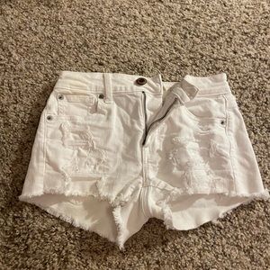 American Eagle ripped  jean shorts